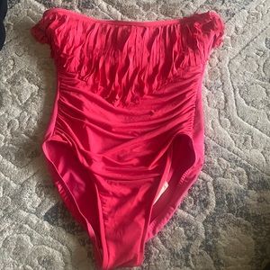 Magicsuit bathing suit size 10 with neck strap